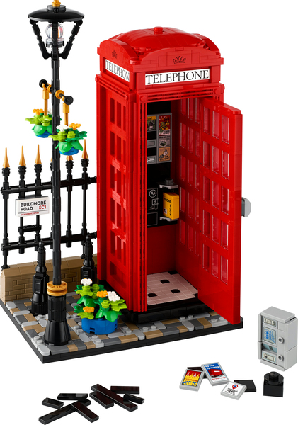LEGO Ideas Rote Londoner Telefonzelle 21347