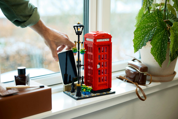 LEGO Ideas Rote Londoner Telefonzelle 21347
