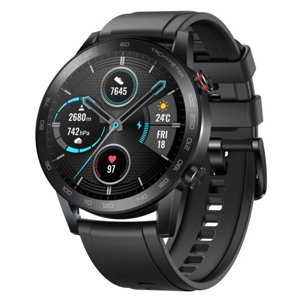 HONOR MAGICWATCH 2 46MM WITH SILICONE WRISTBAND CHARCOAL BLACK