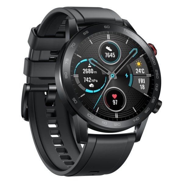 HONOR MAGICWATCH 2 46MM WITH SILICONE WRISTBAND CHARCOAL BLACK