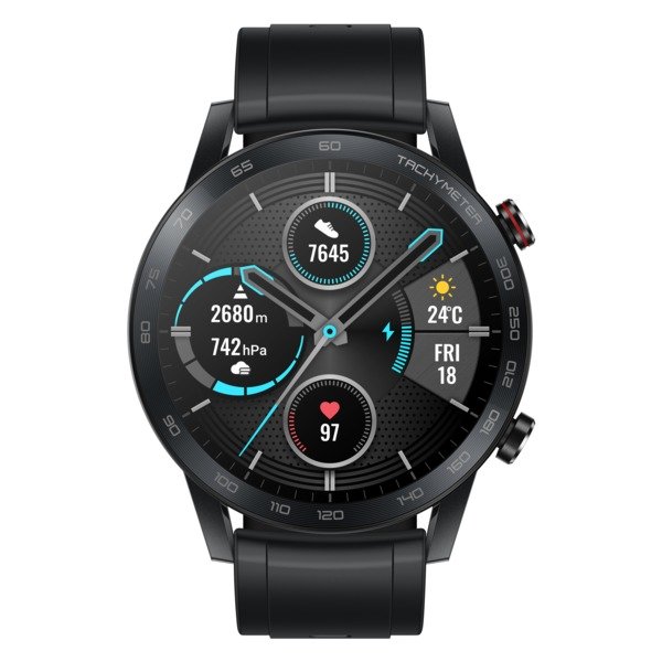 HONOR MAGICWATCH 2 46MM WITH SILICONE WRISTBAND CHARCOAL BLACK
