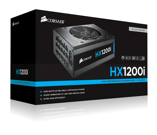 Corsair HXi Series HX1200i 1200W - Power supply, 80 Plus Platinum