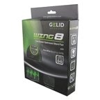 GELID WING 8 Gamer Fan UV Blue - 80mm