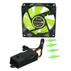 GELID WING 8 Gamer Fan UV Blue - 80mm