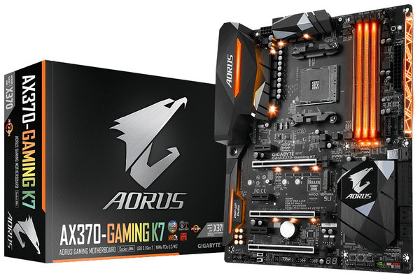 Gigabyte AX370 Gaming K7 ATX - motherboard
