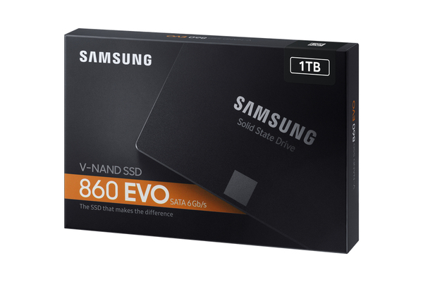 Samsung 1TB 860 EVO, 2.5&quot;, SATA III, 550/520 MB/s - SSD