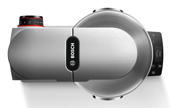 Bosch OptiMUM MUM9AX5S00 K&oslash;kkenmaskine 5.5liter S&oslash;lv/sort