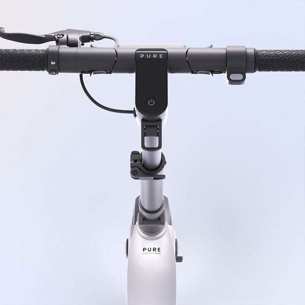 Pure Advance Flex - electric scooter, Platinum Silver