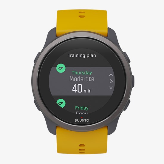 Suunto 5 Peak - tr&auml;ningsklocka, Ochre