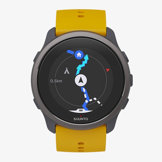 Suunto 5 Peak - tr&auml;ningsklocka, Ochre