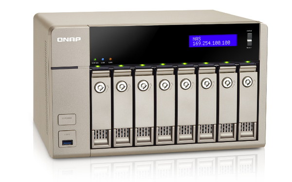 QNAP TVS-863-4G/4GB/3.5"HDD 8-Bay/Tower/SATA 6Gbps