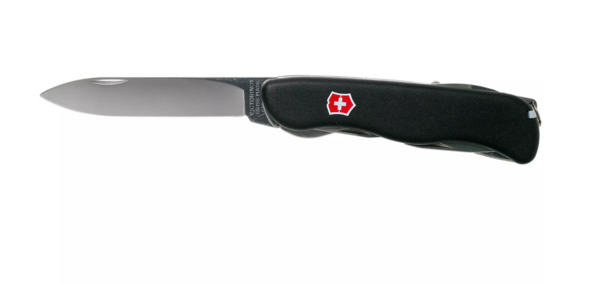 Victorinox Outrider -linkkuveitsi, musta, 111 mm