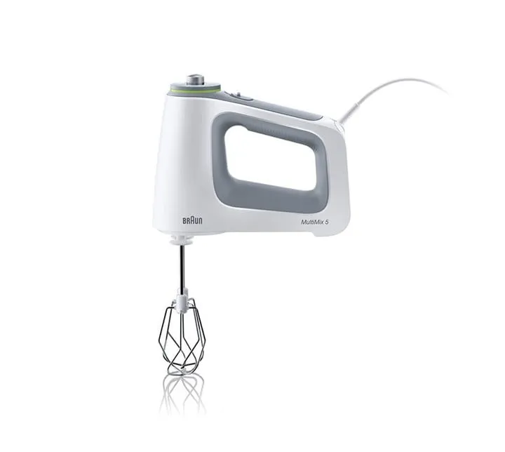 Braun MultiMix 5 HM 5000 WH 700 W elvisp, gr&aring;, vit