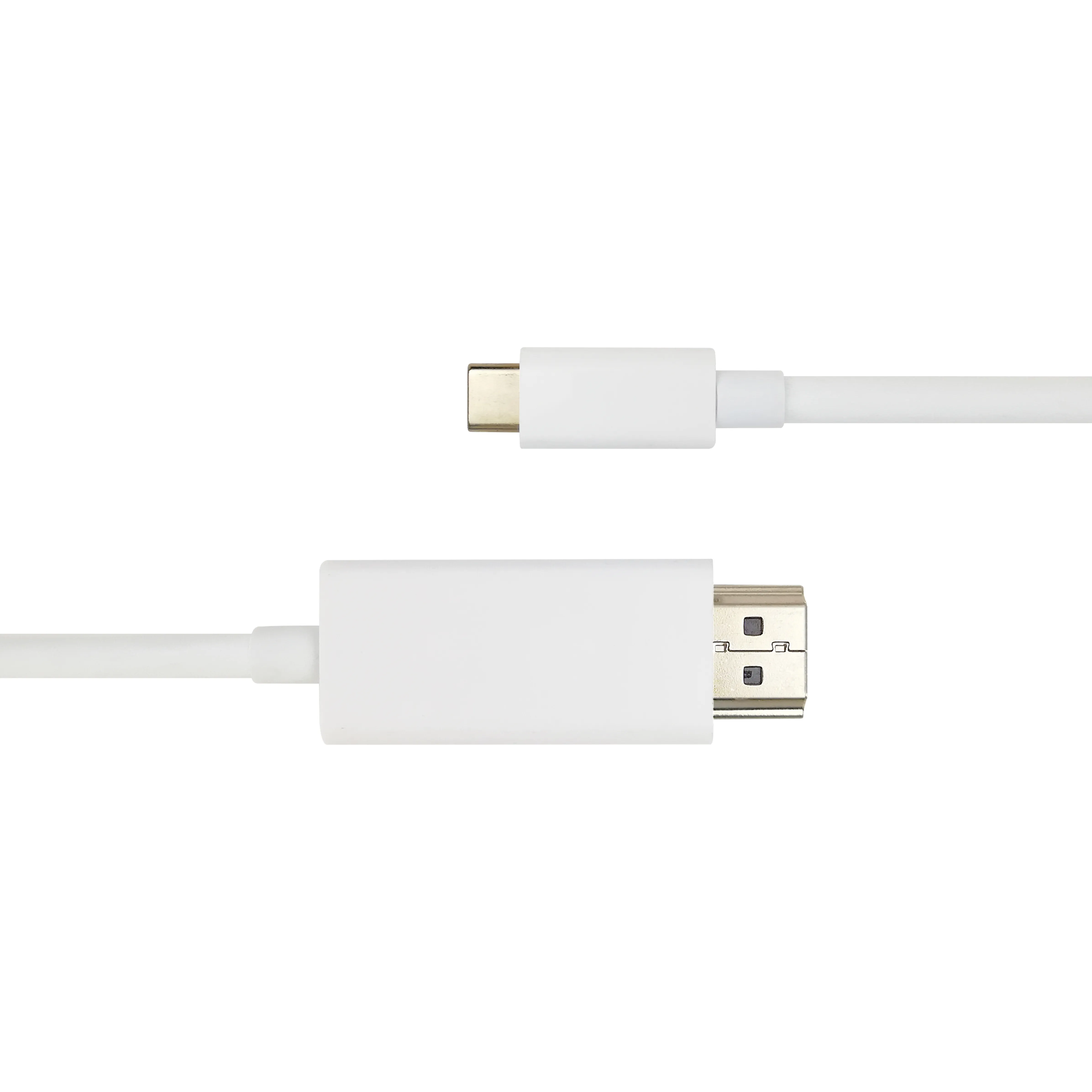 Deltaco USB-C / HDMI -kaapeli, 4K UHD, kullattu, 3 m, valkoinen