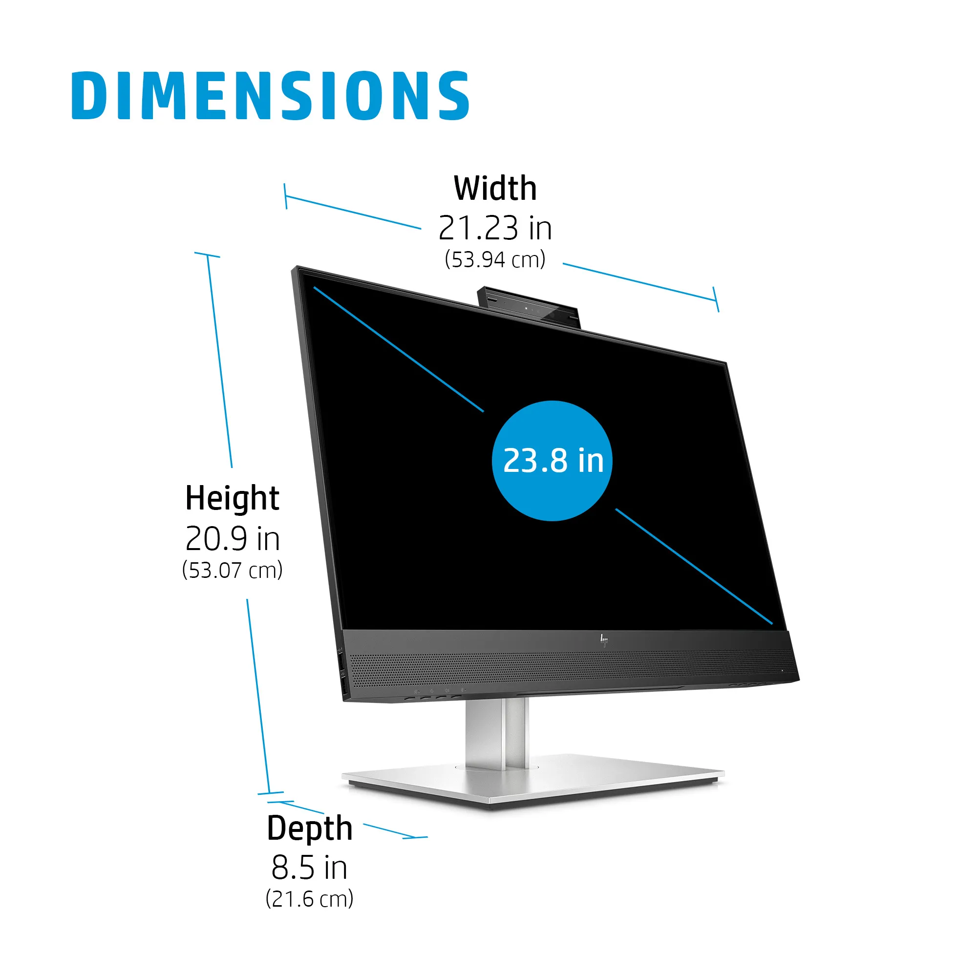 HP 24&quot; E-Series E24mv G4, Full HD, IPS -n&auml;ytt&ouml;
