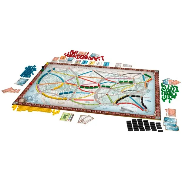 Asmodee train to train - board game (EN)