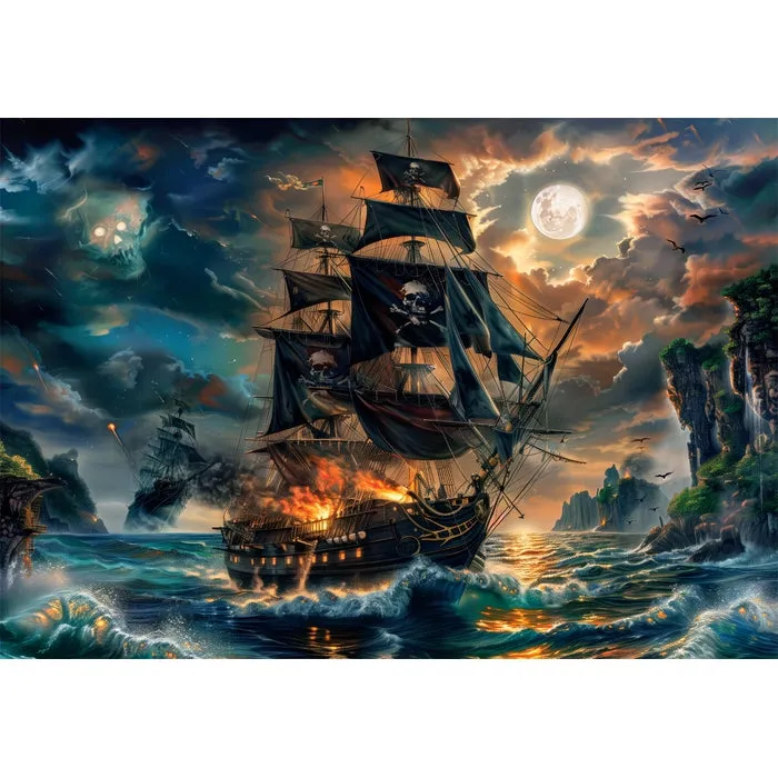 300 pcs Pirates Of The Haunted Seas