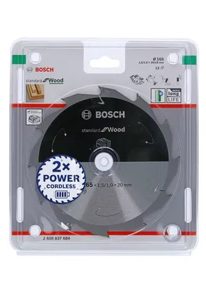 Bosch circular saw blade SfW 165x20 / 16x1.5 / 1.0x12T - 2608837684