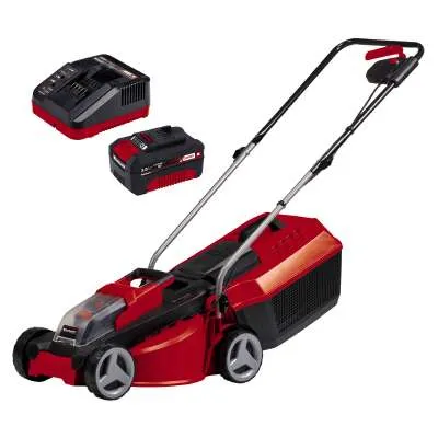 Einhell GE-CM 18/30 Li borstl&ouml;s batteridriven gr&auml;sklippare, 30 cm, 18 V, 1x3,0 Ah