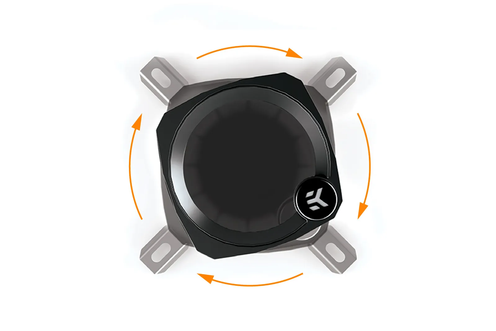 EKWB EK-Nucleus AIO CR240 Lux 240mm ARGB v&auml;tskekylare, svart