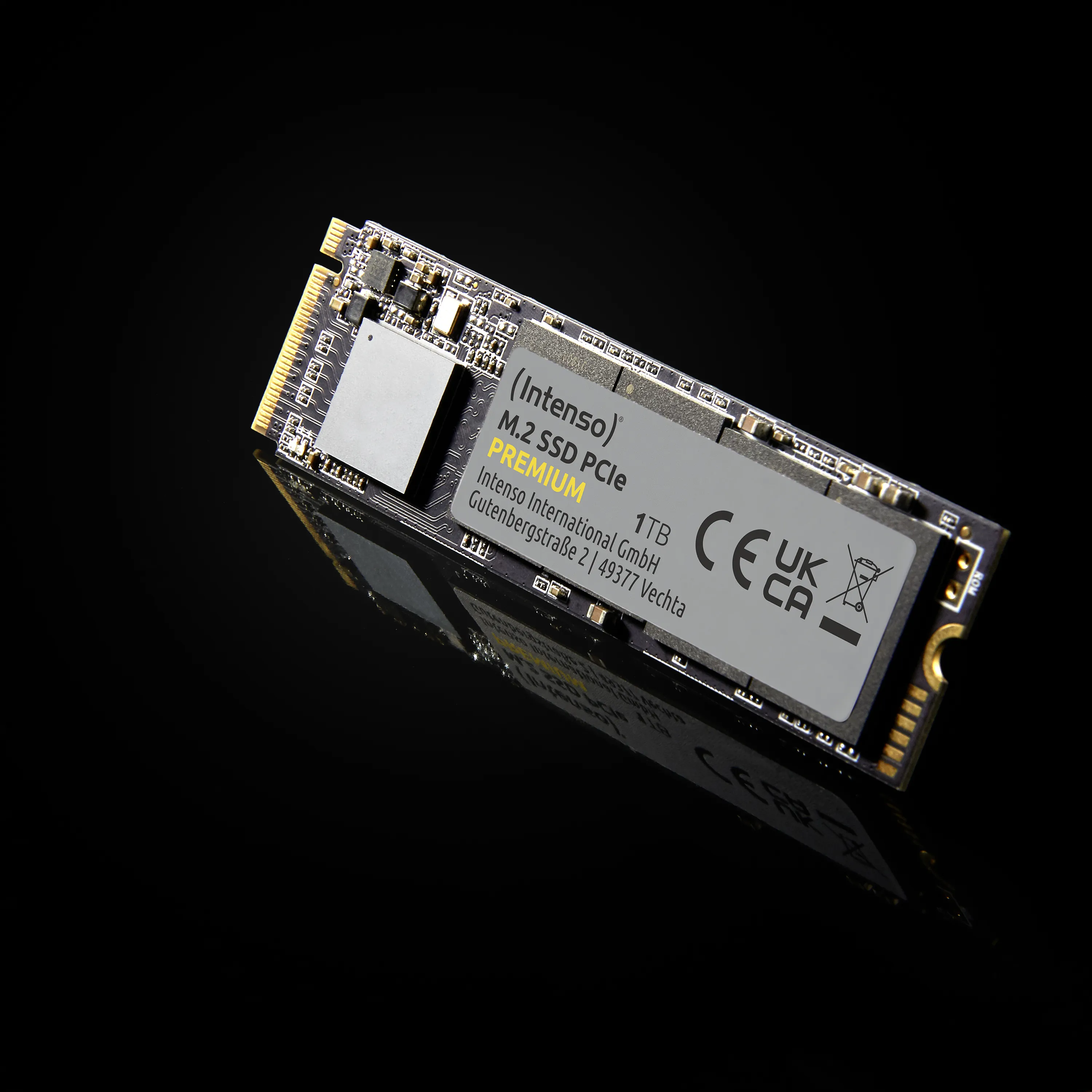 Intenso Premium 500 Gt M.2 PCIe 3.0 NVMe -SSD-levy