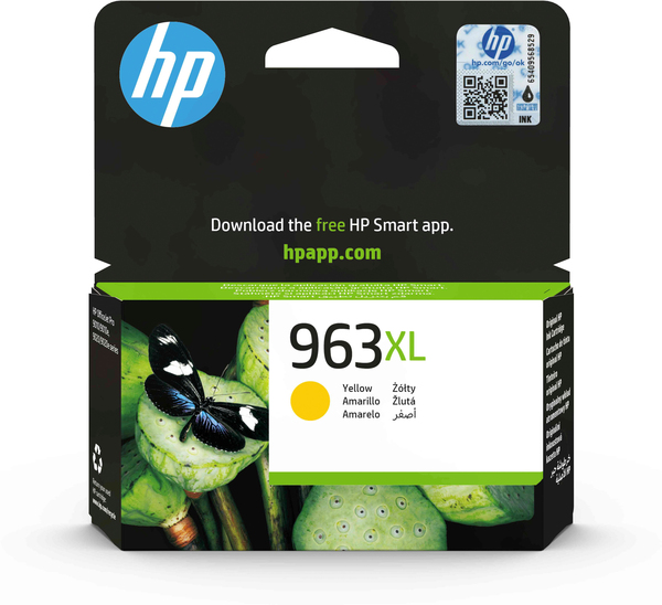 HP 963XL High Yield Yellow Ori Ink Cartr