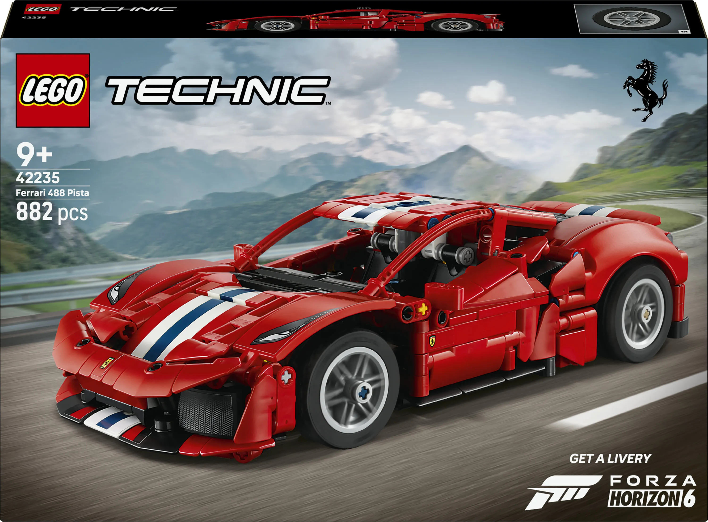 LEGO Technic Ferrari 488 Pista 42235
