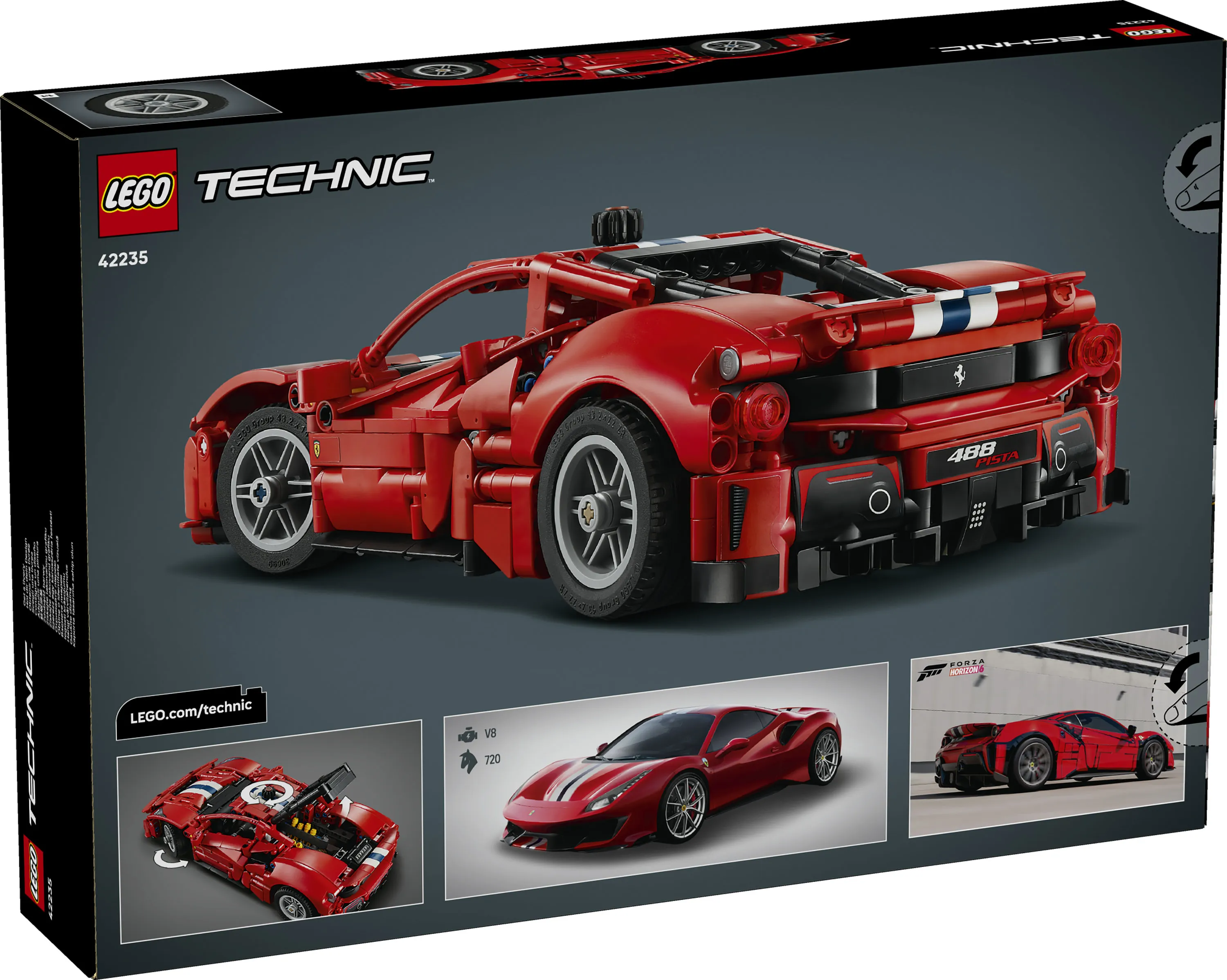 LEGO Technic Ferrari 488 Pista 42235