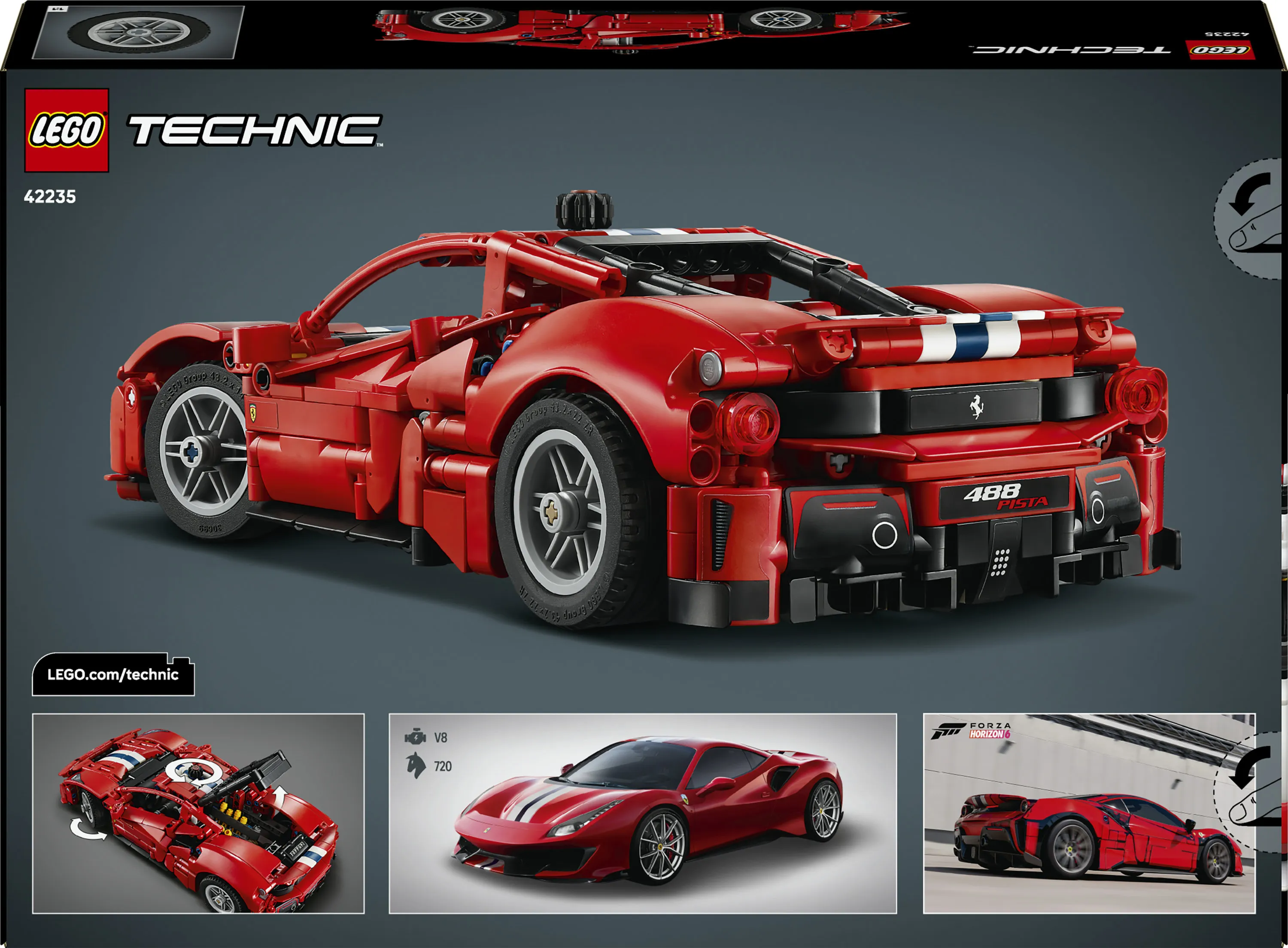 LEGO Technic Ferrari 488 Pista 42235