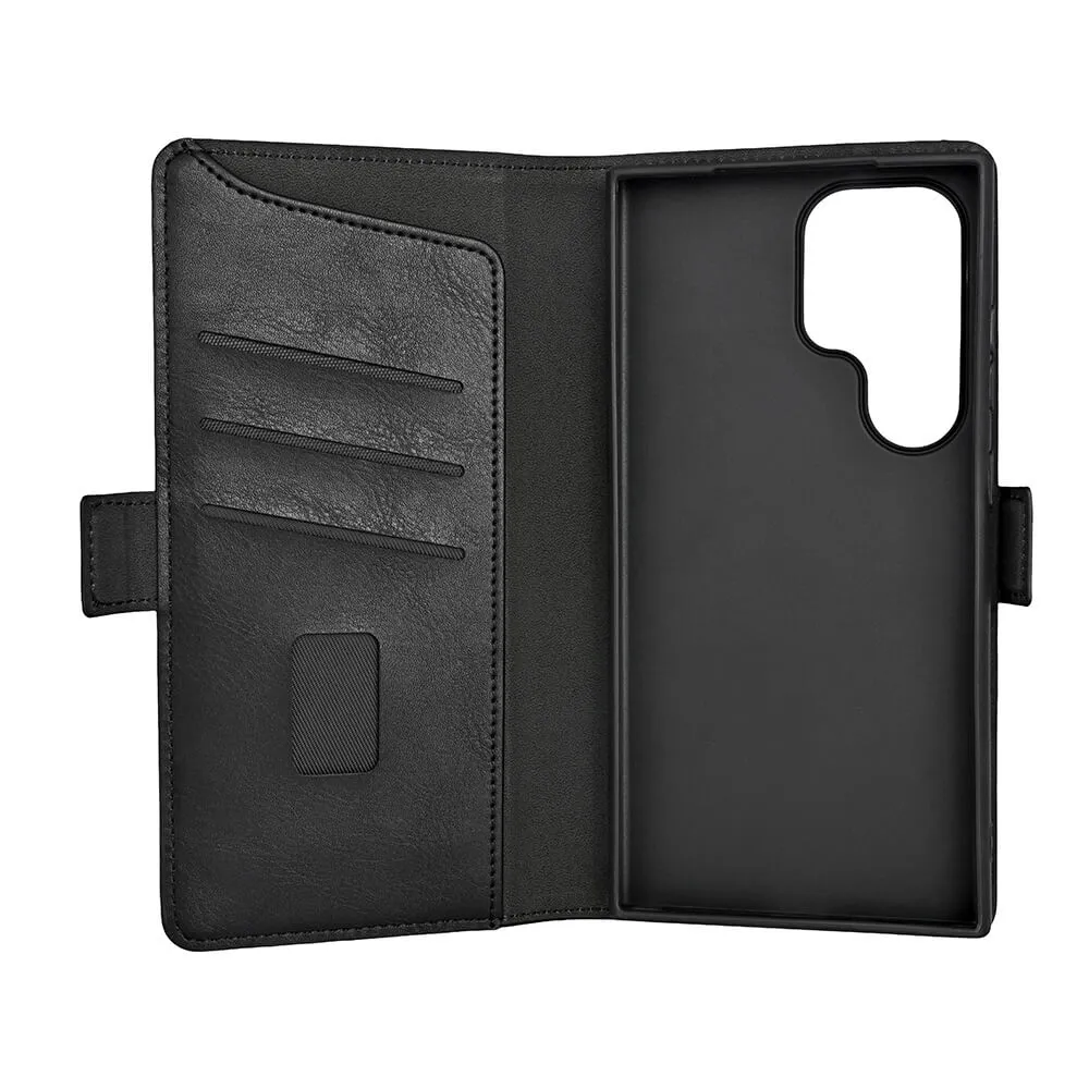 GEAR Wallet, Galaxy S24 Ultra - Wallet Case, Black