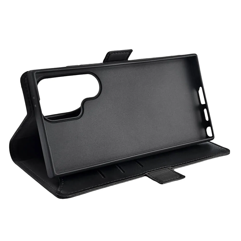 GEAR Wallet, Galaxy S24 Ultra -lompakkokotelo, Musta
