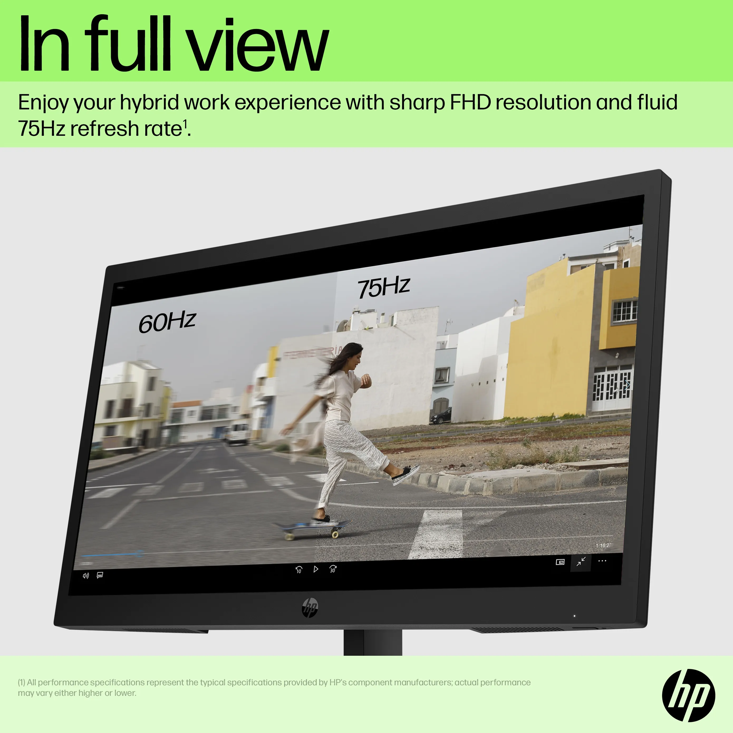 HP P22v G5 21.45" Full HD, LCD Monitor