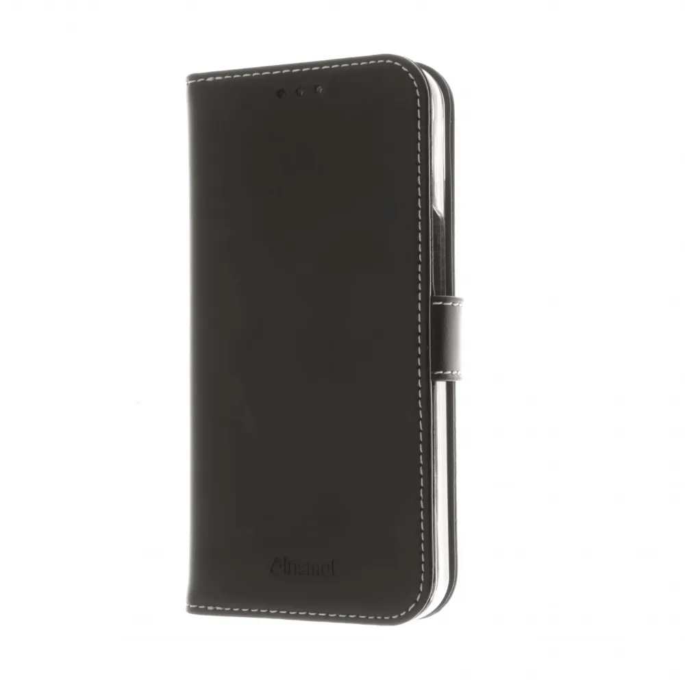 Insmat Flip Case, iPhone 14 Pro - Wallet Case, Black