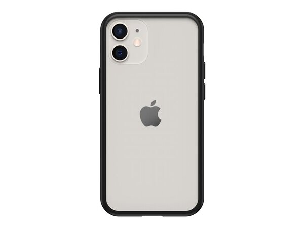 OtterBox React Series - Takakansi matkapuhelimelle - black crystal malleihin Apple iPhone 12 mini - (ei palautusoikeutta)