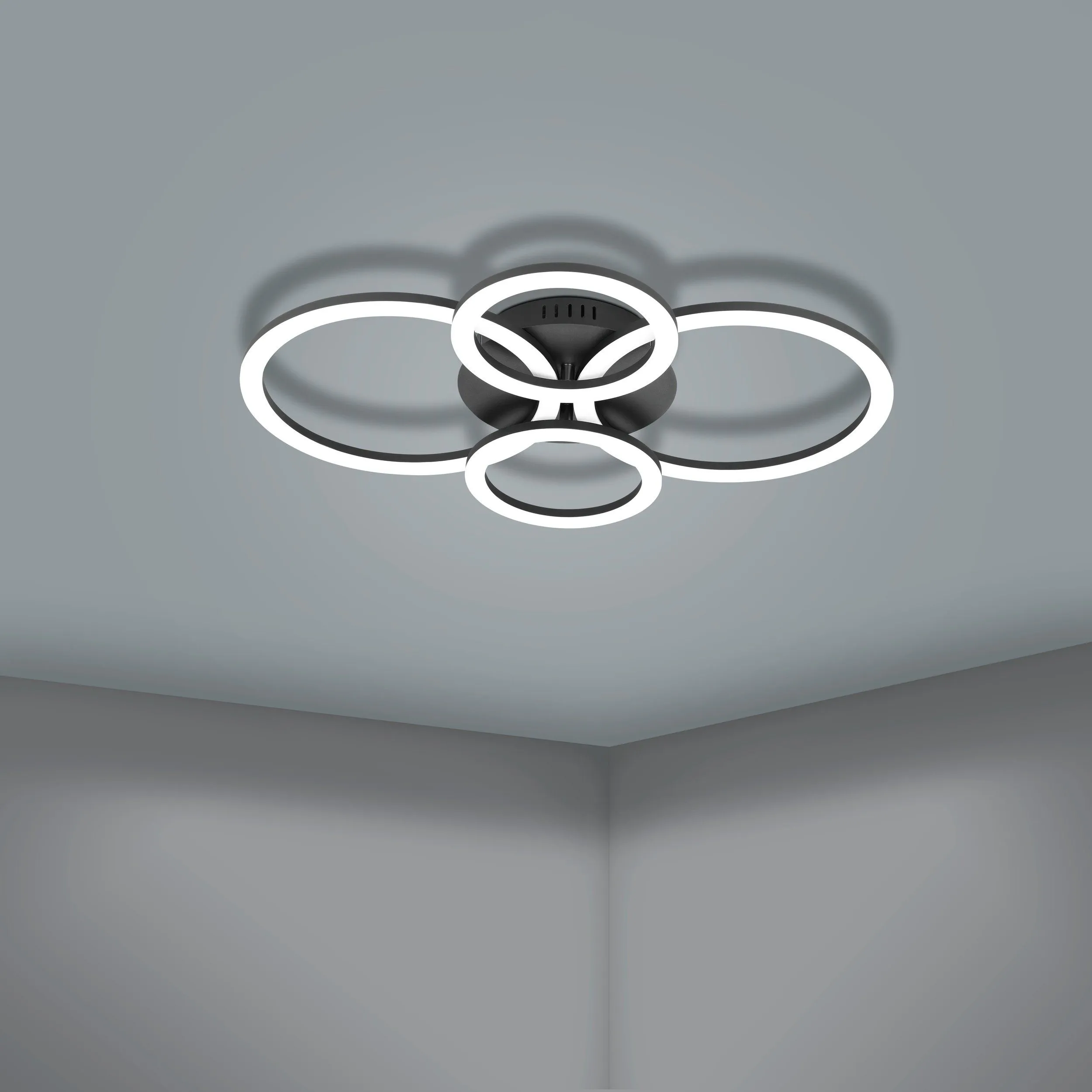 EGLO PARRAPOS-Z - Ceiling lamp, Black