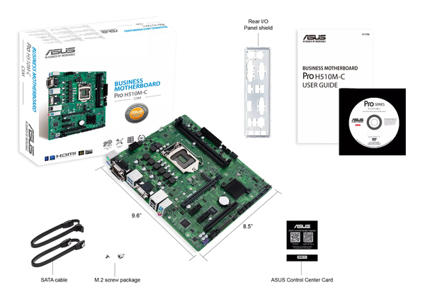Asus PRO H510M-C mATX-emolevy