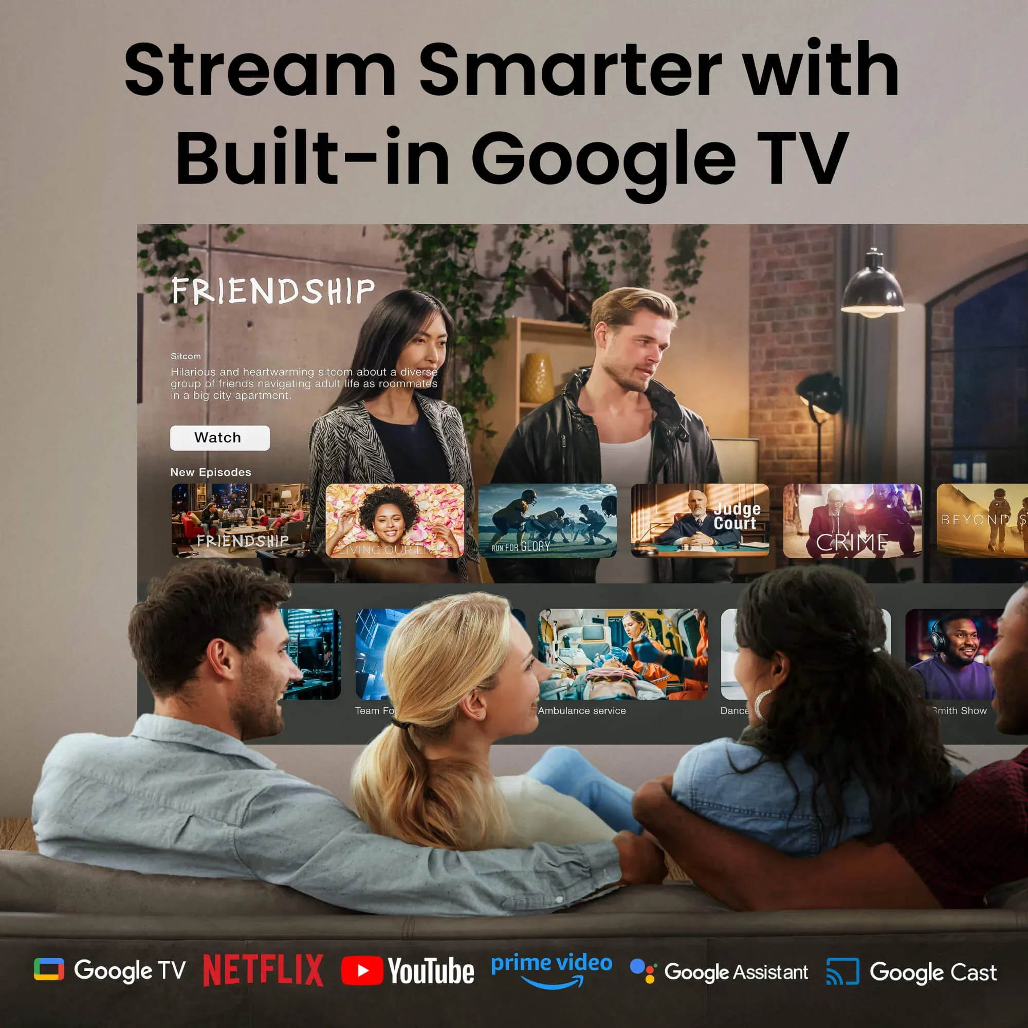 BenQ TK705i Google TV DLP 4K UHD 3000 ANSI lm -LED-projektori, harmaa