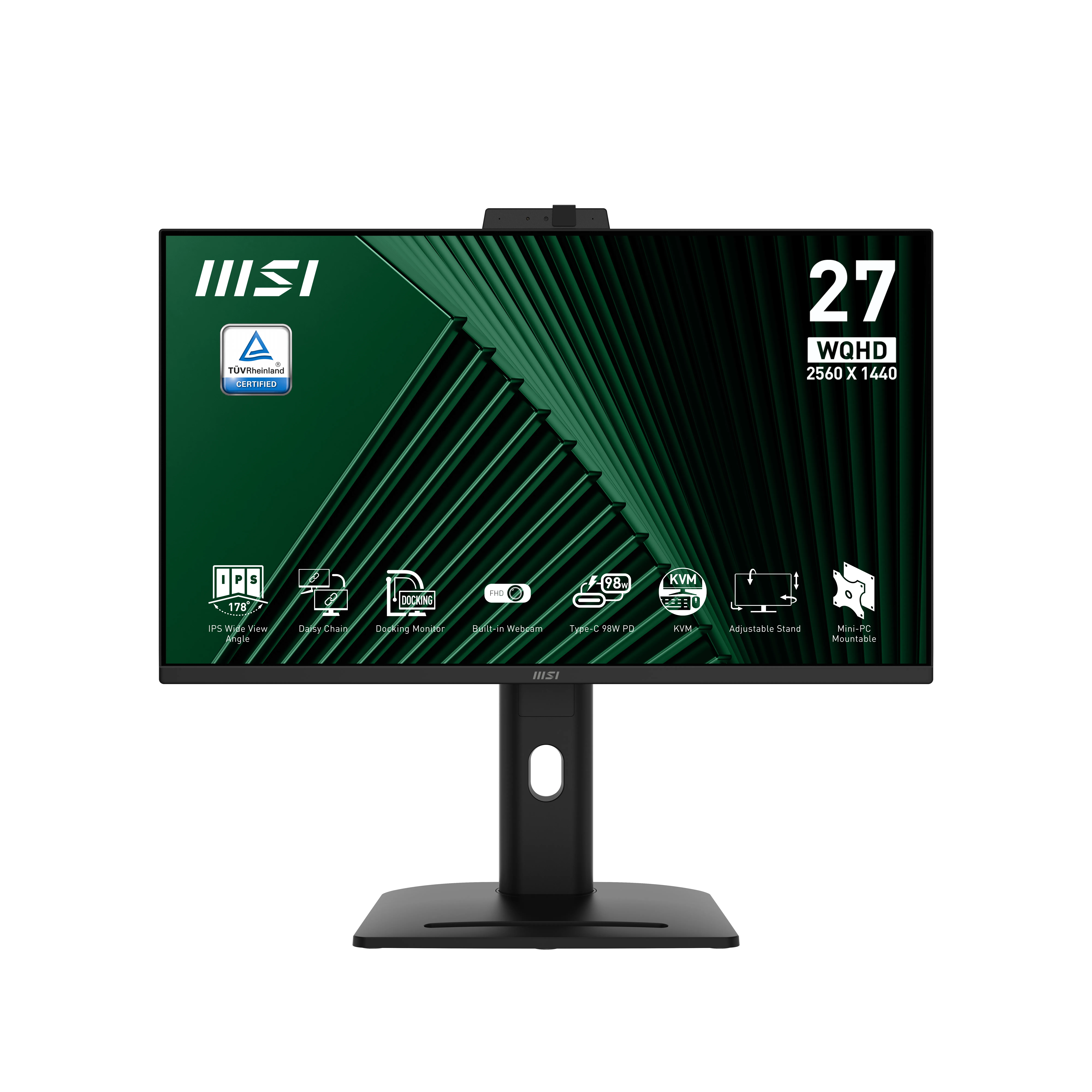 MSI 27" PRO MP275QPDG QHD, IPS - skärm