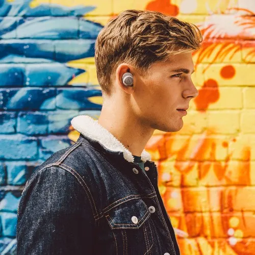 Audio-Technica ATH-CKR7TW tr&aring;dl&ouml;sa in-ear h&ouml;rlurar, gr&aring;