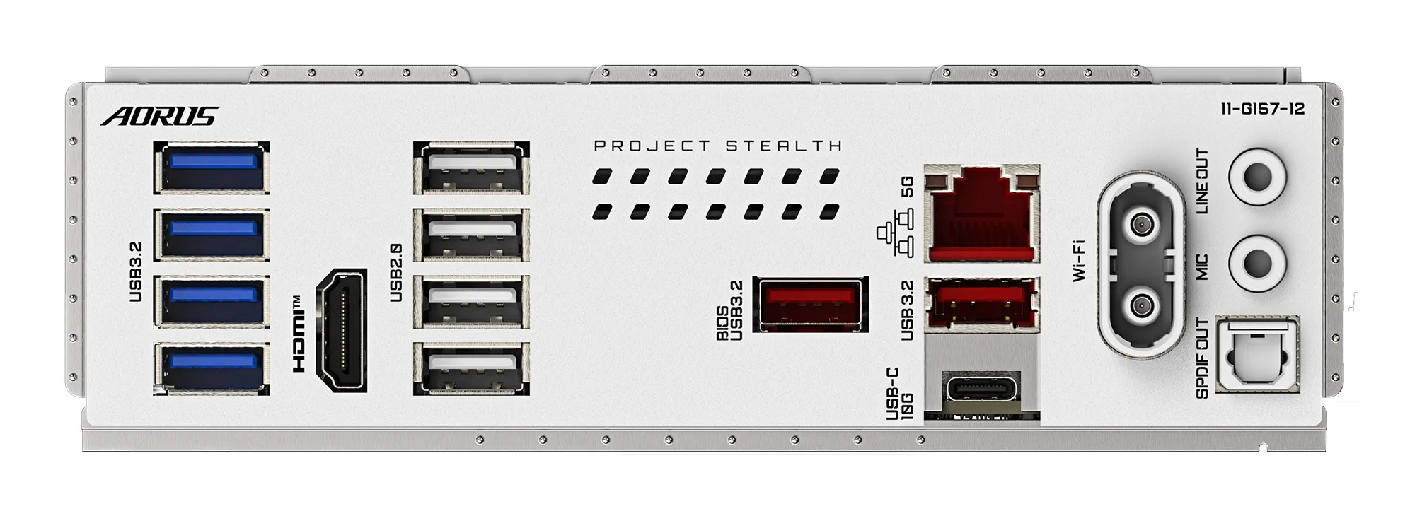 Gigabyte B850 AORUS STEALTH ICE WiFi 7 AM5 ATX moderkort Gigabyte B850 AORUS STEALTH ICE WiFi 7 AM5 ATX moderkort