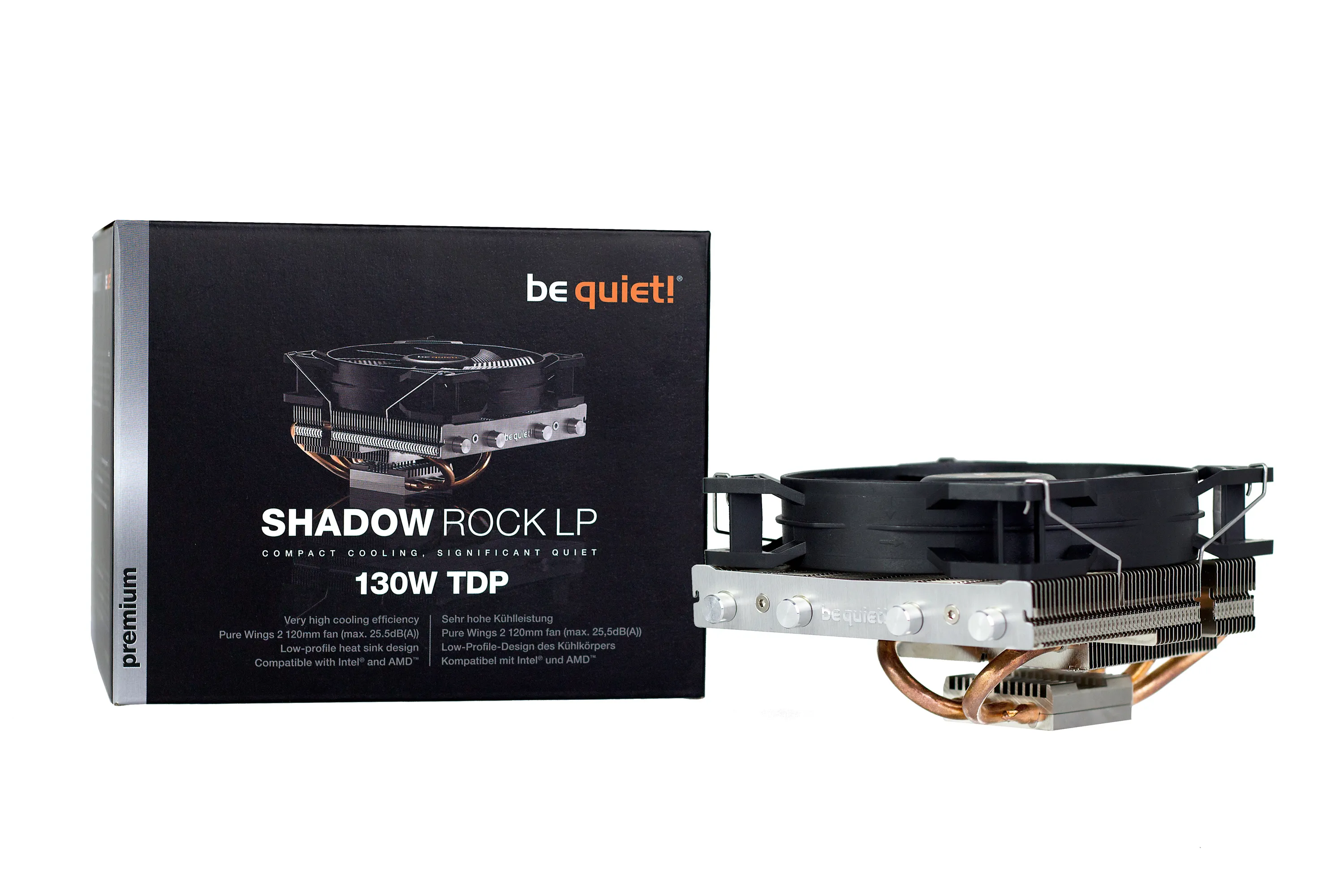 be quiet! Shadow Rock Low Profile - CPU cooler