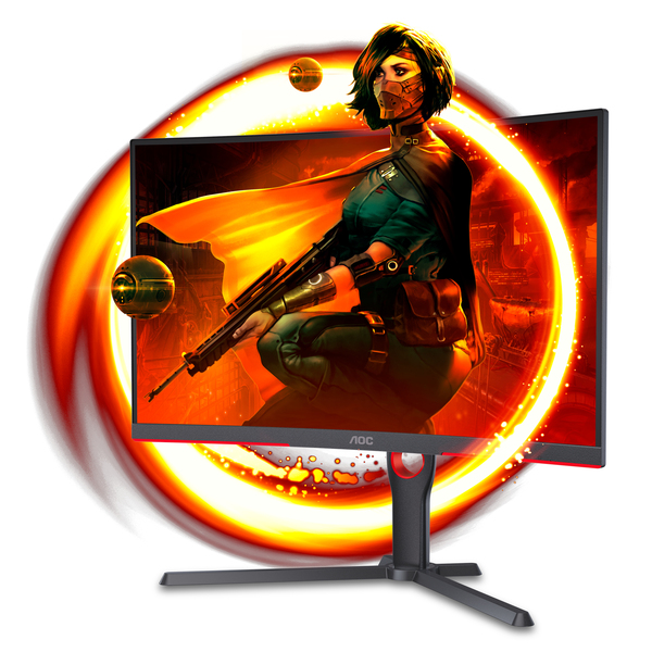 AOC 27" C27G3U/BK, Full HD, VA - curved gaming monitor
