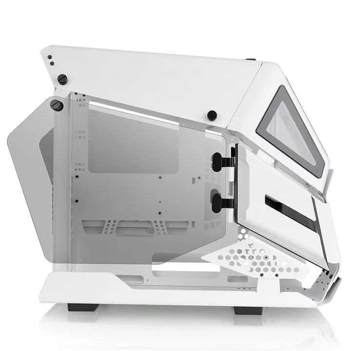 Thermaltake AH T200 Snow - MicroTower case, window, White