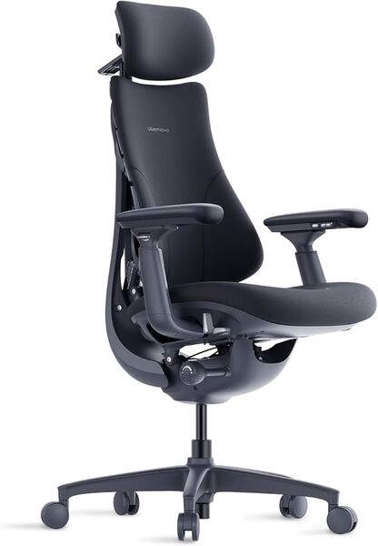 LiberNovo Omni Dynamic Ergonomic Office Chair, Graphite Gray