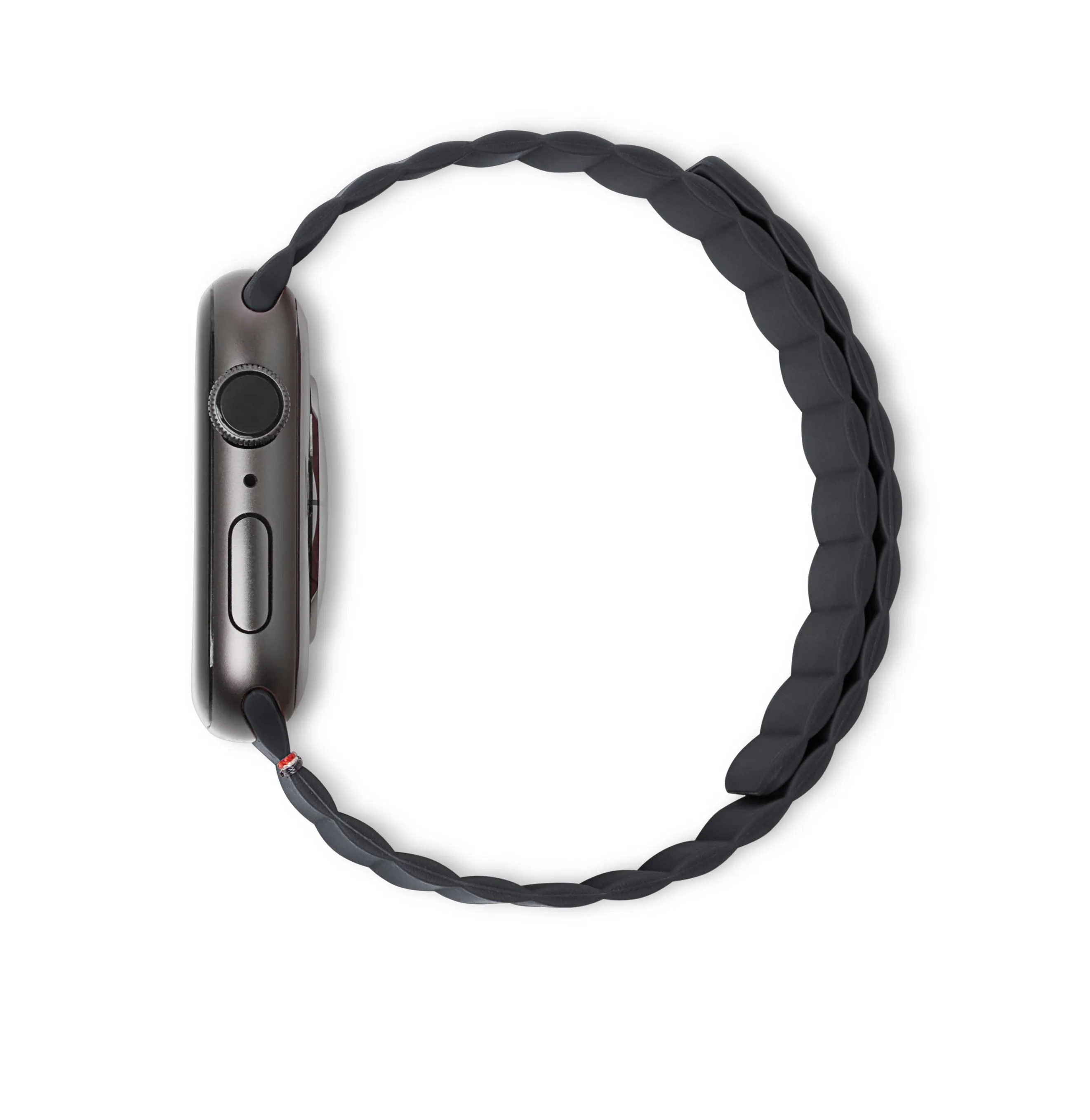 Decoded - Silicone Magnetic Traction Strap Lite 42/44mm Charcoal