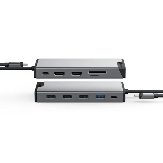 ALOGIC DV3 Universell USB-C-hubb för 3 skärmar