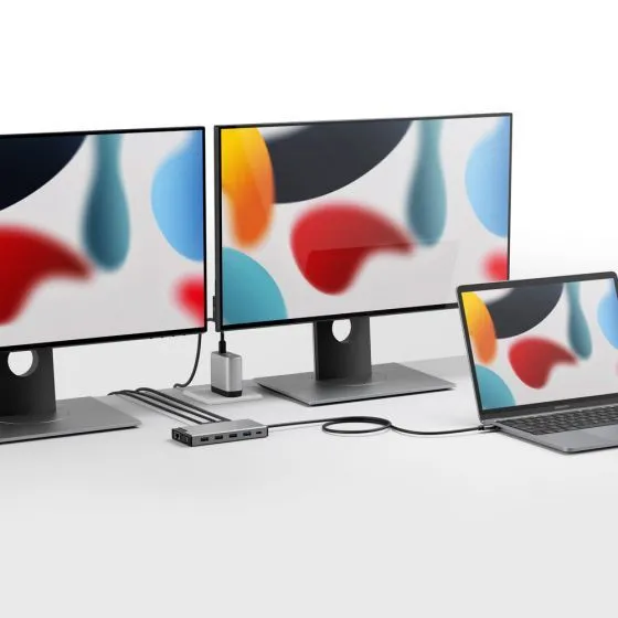 ALOGIC DV3 Universell USB-C-hubb för 3 skärmar