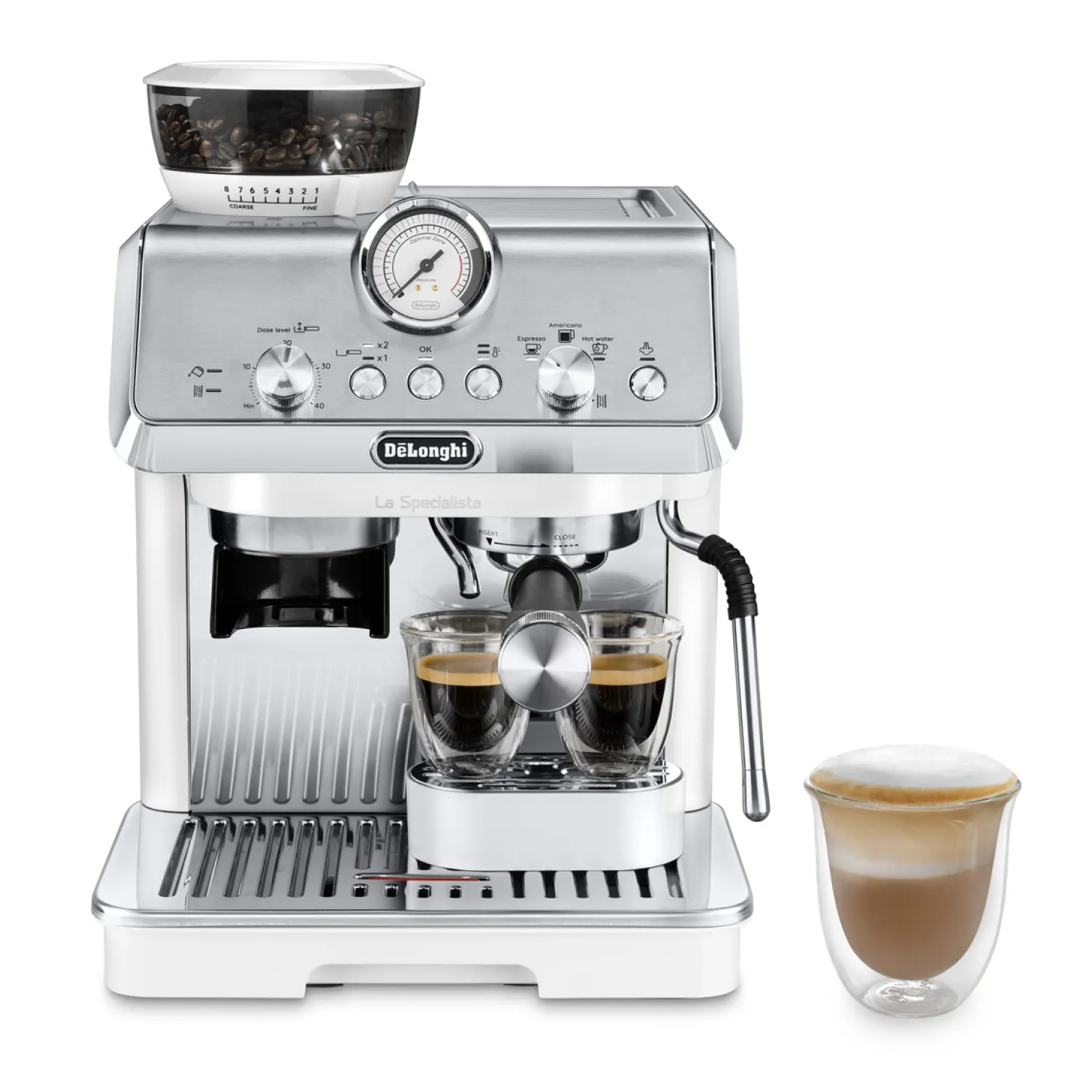 Delonghi La Specialista Arte EC 9155 - espressomaskin, Vit