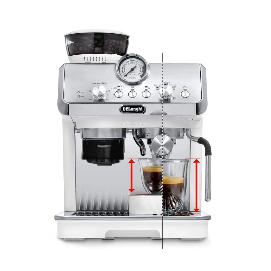 Delonghi La Specialista Arte EC 9155 - espressomaskin, Vit