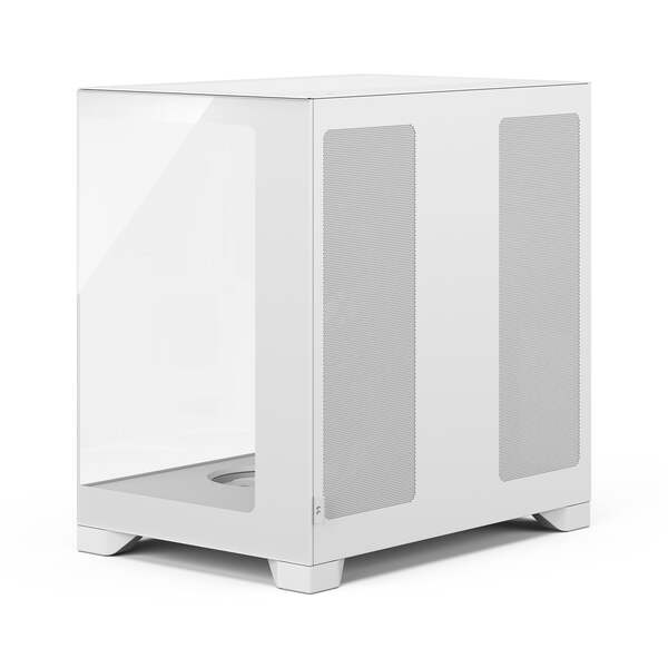 Fractal Design Pop 2 Vision Midi-Tower Case with RGB lighting and window, White RGB